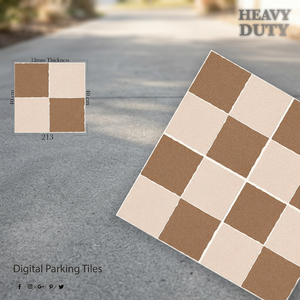 Wholesale Direct 400x400mm Heavy Duty Porcelain Digital Parking Floor Tiles Modern for Outdoor Bathroom Use Cheap Price - Product Image 1