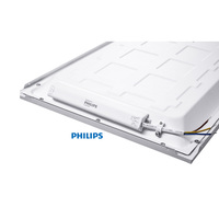 Panneau lumineux LED rétroéclairé intelligent PHILIPS Essential SmartBright RC037V CLI G3 Lumière plate carrée CPC W60L60 W30L120 Acier RAL 9003