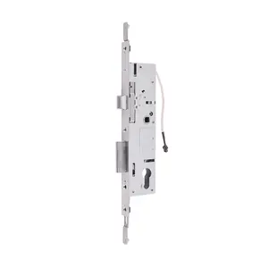 EU 3585 electronic lock body safety stainless steel up down bolt smart mortise lock body