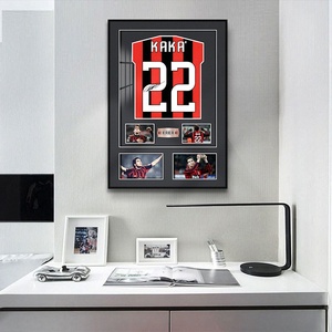 Cornice per Foto di Calcio in Jersey, Decorazione da Parete 3D per Camera da Letto, Quadro Decorativo <span class=keywords><strong>Lionel</strong></span> Messi in Lega di Alluminio - Product Image 2