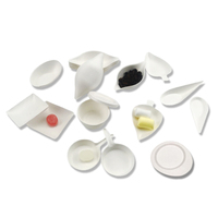 Assiette à sauce en forme de feuille jetable biodégradable personnalisable Mini plateau à gâteau en papier pour servir en fête
