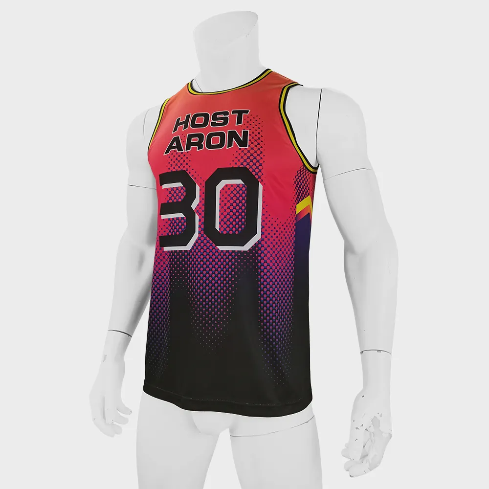 HOSTARON 2022 New Style Bryant Custom Stitched Basketball Tank Top Sublimation Uniforms Bull Nbaing-laker Mitchell Jersey