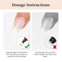 BORN PRETTY-Gel de colle pour ongles à pression de 15g, épaisseur super forte, avec logo personnalisé, modélisation 3D