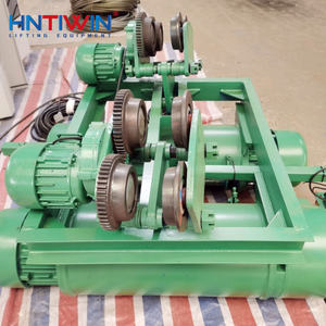 Hoist Listrik Berkualitas Tinggi HNTIWIN CE Dua Pengangkat 5ton + 5ton 10ton Tali Kawat Baja Motor Listrik Pengangkat - Product Image 3