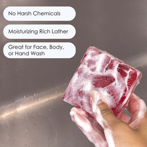 Barras de jabón perfumadas de <span class=keywords><strong>glicerina</strong></span> <span class=keywords><strong>vegetal</strong></span> unisex para hombres y mujeres para el cuerpo - Product Image 5