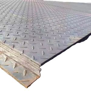 Best Verkopende Q235b Zacht Staal Geruite Plaat 5.75Mm Dik Voor De Bouwsector Astm Standaard Custom Snijservice - Product Image 2