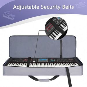 BSCI Factory factory sells directly synthesizer <b>61</b> <b>keys</b> <b>keyboard</b> bag 10 mm padded electronic organ bag lightweight <b>keyboard</b> - Product Image 4