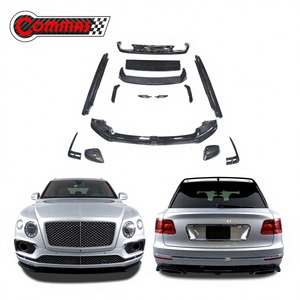 Kit de Carrocería de Fibra de Carbono Seca Estilo Edición Limitada para Bentley Bentayga: Labio Delantero, Rejillas de Ventilación, Cubiertas de Espejos, Faldones Laterales, Alerón Trasero - Product Image 1