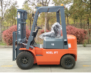 1.5Ton <span class=keywords><strong>carretilla</strong></span> <span class=keywords><strong>elevadora</strong></span> diesel CPCD15 con Chaoyang de aire de los neumáticos - Product Image 2
