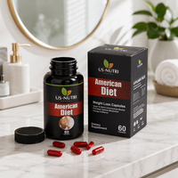 Capsules Minceur Brûle-Graisse Abdominale à Base d'Extraits Végétaux Coupe-Faim Perte de Poids Naturelle Rapide Bien-être Quotidien