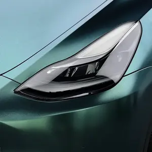 Film Vinyle d'Habillage en PET PVC Haut de Gamme Vert Noir <span class=keywords><strong>Mat</strong></span> Métallisé pour Carrosserie Complète de Voiture, Autocollant de Protection pour Changement de Couleur à Faire Soi-Même - Product Image 5