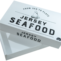 Boîte plastique ondulé de poissons, pour poissons, fruits de mer, caisse de produits aquatiques, homard/crevettes expédition, Coroplast boîte d'emballage