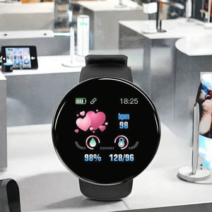D18 Vòng đeo tay thông minh TFT tập thể dục Tracker Heart Rate Monitor IP67 Đồng hồ thông minh cho Android <span class=keywords><strong>IOS</strong></span> thể thao dây đeo cổ tay PK D20 M7 Smartwatch - Product Image 4