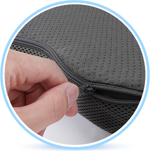 Xe đệm ghế Bộ nhớ bọt Ghế đệm cho tất cả các nơi Coccyx hip Pain Relief cho dài ngồi công nhân trình điều khiển đau thần kinh tọa - Product Image 6