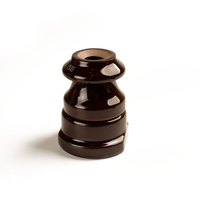 Conjunto de buje aislador de transformador estándar de alta calidad, pieza de Metal, transformador de alto voltaje de latón, aislador de porcelana