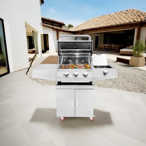 <span class=keywords><strong>Barbecue</strong></span> à <span class=keywords><strong>gaz</strong></span> portable moderne de qualité supérieure en acier inoxydable pour <span class=keywords><strong>balcon</strong></span> et cuisine - Product Image 3