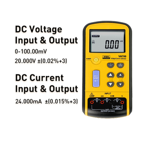 V & một va700 đa chức năng tín hiệu <span class=keywords><strong>calibrator</strong></span> Meter 0 ~ 24 ma quá trình Meter với điện áp/Ma <span class=keywords><strong>calibrator</strong></span> 1-năm bảo hành - Product Image 2