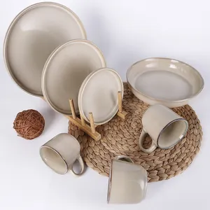 Nordic Plates Sets Dinnerware Plates Luxury Bone China Ceramic Dinner Set Mug Cup Dinnerware Modern Microwave Tableware Plate