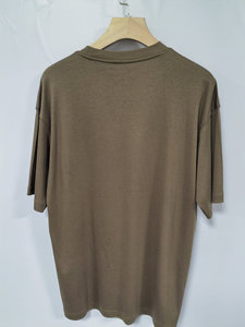 Camisetas de Algodón Grueso para <span class=keywords><strong>Hombre</strong></span>, Lisas, de Varios Colores, para Serigrafía, con Logotipo Personalizado, al por Mayor - Product Image 3