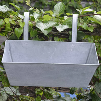 Porte-fleurs vertical durable avec revêtement en poudre pour une utilisation à la maison et au jardin, intérieur/extérieur, avec un support technique à long terme