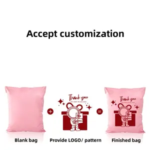 Sobre de entrega con logotipo impreso exprés compostable biodegradable, bolsas de envío de correo de polietileno personalizadas, bolsas de correo de plástico
