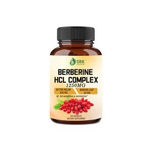 Capsules de Berberine HCl de Haute Qualité, Complexe de Fruit de Melon Amer, Soutien à la Gestion du Poids, Capsules de Berberine HCI - Product Image 1