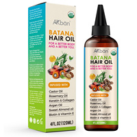 Minyak Rambut Batana Rosemary Rose 4 Fl Oz 120ml Minyak Esensial Murni 100% Murni Menutrisi Kulit Kepala Memperkuat Memperbaiki Kerusakan dan Ujung Rambut Bercabang