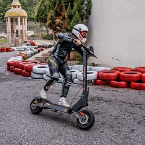 Scooter Eléctrico Todoterreno KuKirin G4, Neumático de Vacío de <span class=keywords><strong>11</strong></span>'', Carga Máxima de 120 kg, Freno de Disco Doble, Scooter Eléctrico Plegable, Resistente al Agua IP54 - Product Image 6