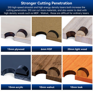 Grabador y cortador láser <span class=keywords><strong>Sculpfun</strong></span> <span class=keywords><strong>S10</strong></span> 10W con asistencia de aire de alta precisión para madera, metal y acrílico - Product Image 6