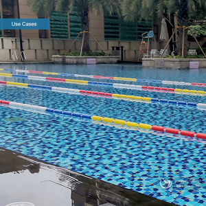 Línea de Natación en Espiral de PE Duradera para <span class=keywords><strong>Piscina</strong></span>, Diámetro de 6/9/12 cm, para <span class=keywords><strong>Entrenamiento</strong></span> de Competición - Product Image 4
