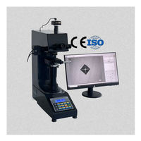 Testeur de dureté Vickers 5-3000HV avec système de mesure automatique par image CCD, 0,5-50 kg, système de contrôle de la cellule de charge à tourelle manuelle automatique