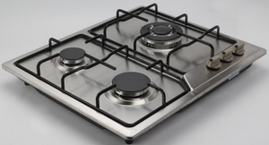 Estufa de Gas de 3 Quemadores Integrada Ksun de Alta Eficiencia, Ahorro de Energía, Duradera, de Acero Inoxidable, Impermeable, para Uso Doméstico y en Hoteles - Product Image 3