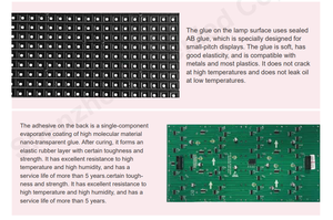 โมดูลจอแสดงผล LED สีเต็มรูปแบบ P10 ขนาด 320x160 มม. กันน้ำสำหรับใช้งานกลางแจ้ง SMD 3000cd จอแสดงผล LED สำหรับการแสดงผลสาธารณะ - Product Image 6