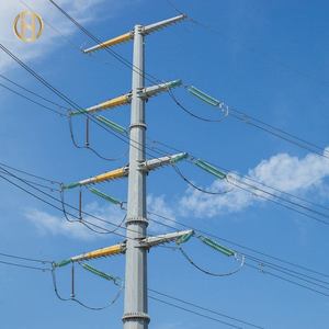 <span class=keywords><strong>Poste</strong></span> Tubular Telescópico de Acero para Líneas de Transmisión Eléctrica, Postes Metálicos - Product Image 2