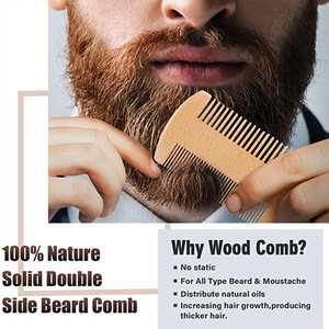 Kit para el Crecimiento de la Barba con Aceite, Bálsamo, Rodillo, Peine y Tijeras para Hombres, Set de Cuidado de la Barba Orgánico Sin Perfume con Efecto Engrosador - Product Image 3