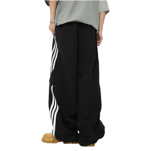 Мужские спортивные Прямые спортивные брюки с эластичной талией - Product Image 3