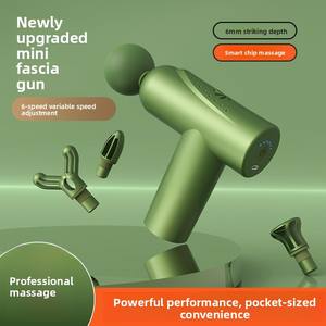 Masajeador Corporal para Hombros, Espalda y Cuello, Pantalla Táctil LCD, Relajación Muscular, Mini Pistola de Masaje de Bolsillo, Motor sin Escobillas, 5 Velocidades, Masaje Profundo - Product Image 3