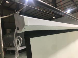 16:9 Ratio 4:3 Hd 4k Indoor Movie Electric <strong>Projector</strong> <strong>Screen</strong> Motorized Projection <strong>Screen</strong> With Remote Control Customized <strong>Screen</strong> - Product Image 3