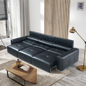 <span class=keywords><strong>Canapé</strong></span>-<span class=keywords><strong>lit</strong></span> en cuir inclinable électrique à 3 places télécommandé, <span class=keywords><strong>canapé</strong></span> de cinéma maison moderne, rembourrage avec fonction d'inclinaison motorisée - Product Image 3