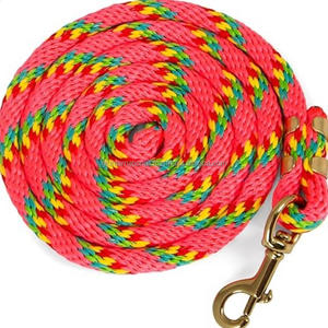 Cuerdas para Caballos de Equitación 100% Poliéster Natural, 14 mm, Material de Cordón Blanco, Azul Marino o Negro - Product Image 1