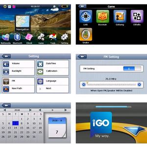 หน้าจอสัมผัสระบบนำทาง GPS สำหรับรถยนต์ขนาด 5 นิ้ว สำหรับรถยนต์โตโยต้า โคโรลล่า วิทยุติดรถยนต์ระบบ WinCE 6.0 หน่วยความจำ 256MB+8GB พร้อม <span class=keywords><strong>IGO</strong></span> ฟรี 12 เดือน - Product Image 4