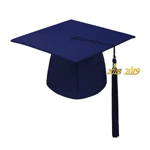 2023 하이 퀄리티 멀티 컬러 mortarboard 술과 년 매력 학생 학사 졸업 모자