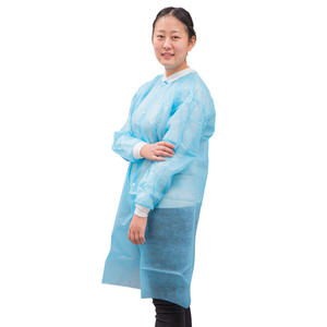 Robe chirurgicale d'isolement jetable non tissée imperméable respirante pour médecin/chirurgien/patient/visiteur/hôpital - Product Image 3