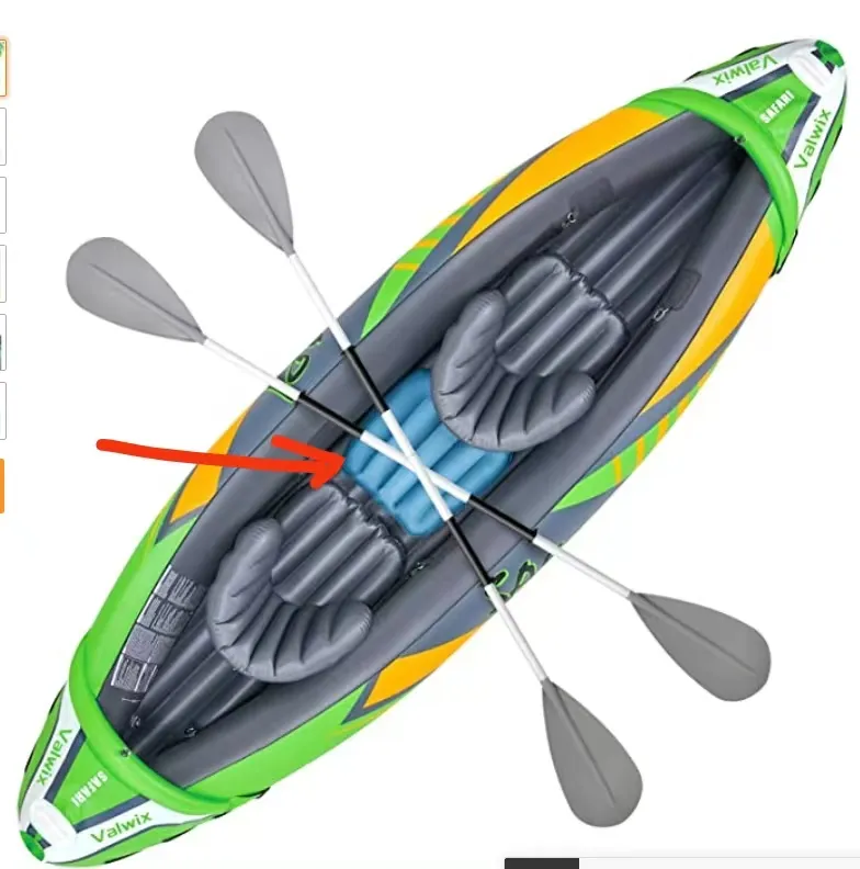 2024 Intex inflatable Kayak 2 Person Inflatable Boat with Paddles and Pump