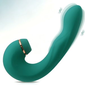 3 in 1 Nipple Vaginal Clit Sucker <strong>G</strong> <strong>Spot</strong> <strong>Triple</strong> Stimulator Dildo <strong>Vibrator</strong> Pulsating Female Clitoral Sucking <strong>Vibrator</strong> for Women - Product Image 1