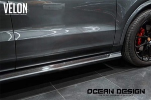 Kit Carrozzeria in Fibra di Carbonio Stile OC con Labbro Paraurti Anteriore, Minigonne Laterali, Diffusore Posteriore, Spoiler Posteriore e Parafanghi per <span class=keywords><strong>Porsche</strong></span> <span class=keywords><strong>Cayenne</strong></span> <span class=keywords><strong>S</strong></span> Coupé - Product Image 4