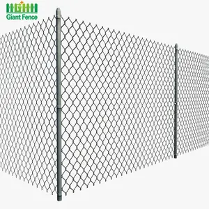 Wholesale Galvanized Chain-Link Wire Mesh Privacy Fence Decorative Chain-Link Weave Fence & Trellis for Home & Garden