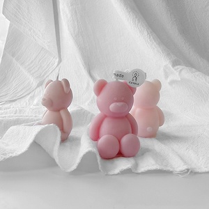 เทียนรูปหมีชุดของขวัญวันเกิดเทียนหอมสำหรับตกแต่งห้อง - Product Image 2