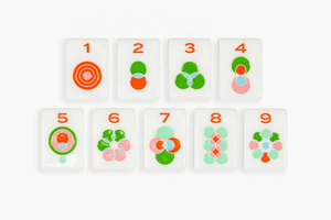 Spot the Minimal Line: Juego de Fichas de Mahjong Palm Springs de Lujo, Personalizadas, de Acrílico de una Sola Capa, Ideales para Fiestas y Entretenimiento - Product Image 3