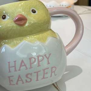 Tazza in Ceramica a Forma di Pulcino - Stile Carino, Ecologica, Non Tossica, Personalizzabile con Colore e Logo, Tazza per <span class=keywords><strong>Caffè</strong></span>/Tè Pasquale - Product Image 4